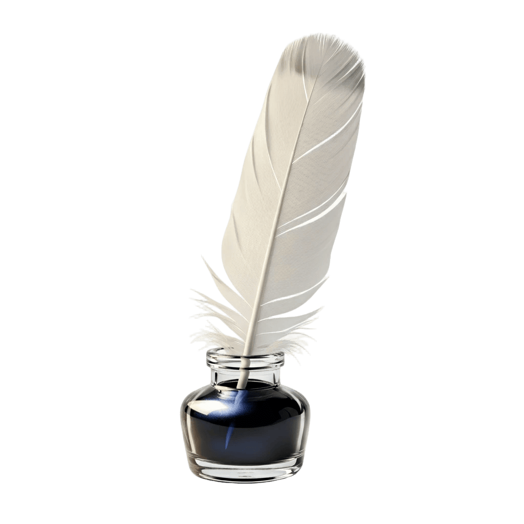 feather and ink pot (1)